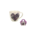 Duo Gift D.G.12866 Porcelánbögre levendula szives, 460ml, Lawendowy