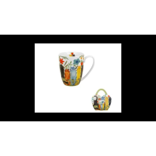 Duo Gift D.G.43983 Porcelánbögre 360ml, díszcsomagolásban, Garden Felines bögrék, csészék