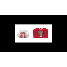 Duo Gift D.G.61659 Porceláncsésze+alj, 220ml, dobozban, Loving Cats bögrék, csészék