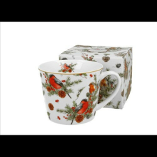 Duo Gift Porcelánbögre 610ml, dobozban, Christmas Birds bögrék, csészék