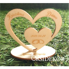  Duplaszív köszönetajándék és ültetőkártya 2 az 1-ben dekorációs kellék