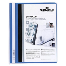 DURABLE A4, műanyag, zsebbel, kék mappa