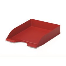 DURABLE Basic műanyag irattálca,piros (1701672080) irattálca