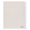 DURABLE Elválasztólap PP Durable A/4 1-20-ig áttetsző