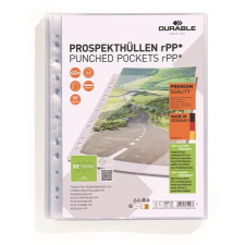 DURABLE Genotherm, lefűzhető, PP, A4, 80 mikron, DURABLE PREMIUM (DB268619) lefűző