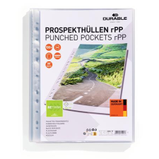 DURABLE Genotherm, lefűzhető, PP, A4, 80 mikron, DURABLE "rPP" lefűző