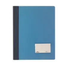 DURABLE Gyorsfűző, A4, extra erős, széles, DURABLE, kék mappa