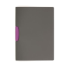 DURABLE Gyorsfűző, klipes, A4, DURABLE "DURASWING® COLOR 30", pink
