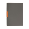 DURABLE Gyorsfűző, klipes, A4, DURABLE "DURASWING® COLOR 30", narancssárga