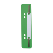 DURABLE Gyorsfűző szerkezet, lefűzőlapocska, PP Durable 25 db/csomag, zöld lefűző
