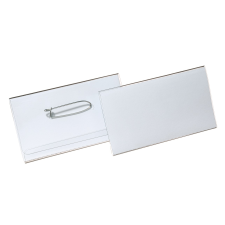 DURABLE Hunke und Jochheim GmbH & Co. KG Durable névkitűző, 40x75 mm, tűzős névkitűző