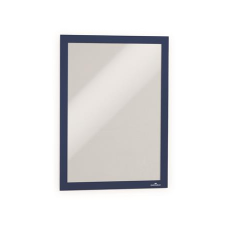 DURABLE Infokeret, a4, öntapadó háttal, durable "duraframe", sötétkék 487207 információs címke