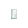 DURABLE Infókeret A4, XXL csomag, 10 db/doboz, Durable Duraframe® zöld
