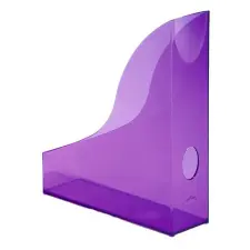 DURABLE Irattartó papucs DURABLE Basic A/4 73 mm átlátszó lila irattartó