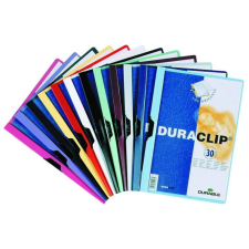 DURABLE Klipmappa Durable Duraclip A/4 60 lapig kék lefűző