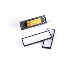 DURABLE Névkitűző Durable Clip card 20 mm, mágnessel névkitűző