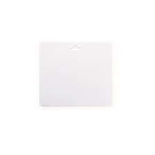 DURABLE Névkitűző, Euro kivágás, 97x86 mm, DURABLE "Visitor Badge", fehér névkitűző