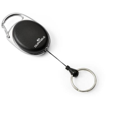 DURABLE Névkitűző tartó Durable Style, kulcskarikával és LED-del névkitűző