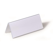 DURABLE Névtábla tartó, asztali, 61/122x150 mm, DURABLE party kellék