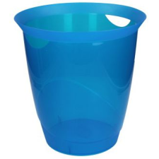 DURABLE Papírkosár 16l, Trend, áttetsző kék (1701710540) (1701710540) szemetes