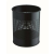 DURABLE Papírkosár, fém, 15 liter, DURABLE, fekete (DB331001)