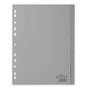 DURABLE Regiszter DURABLE műanyag A/4 1-5 részes szürke