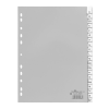 DURABLE Regiszter DURABLE műanyag A/4 A-Z 20 részes szürke
