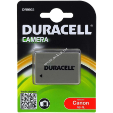 DURACELL akku Canon PowerShot SX30 IS (Prémium termék) barkácsgép akkumulátor