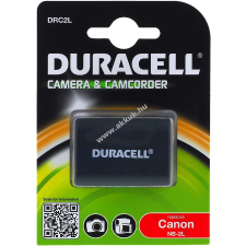 DURACELL akku Canon típus BP-2LH (Prémium termék) canon videókamera akkumulátor