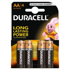 DURACELL Basic DL Alkáli Ceruzaelem AA 4db (MN1500B4) (MN1500B4) ceruzaelem