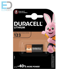 DURACELL DL 123 Lithium Foto elem 3V Bl1 elem és akkumulátor