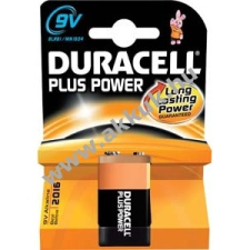 DURACELL elem Plus Power 6LF22 9V-Block 1db/csom. 9 v-os elem