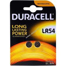 DURACELL gombelem típus LR54 2db/csom. gombelem