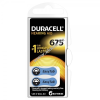 DURACELL hallókészülék elem V675AT 6db/csom.