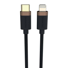 DURACELL USB-C - Lightning kábel 1m fekete (USB9012A) (USB9012A) kábel és adapter
