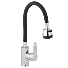 DuraHome 50561 KANHA Mosogató csaptelep, álló, fekete csaptelep