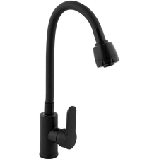 DuraHome Baterie dřezová, KANHA 53050, stojánková, celočerná csaptelep