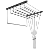 DuraHome mennyezeti, fekete 6 × 120 cm