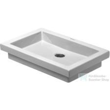 Duravit 2nd floor 58x41,5 felülről beépíthető mosdó 0317580029 ( 031758 ) szaniter