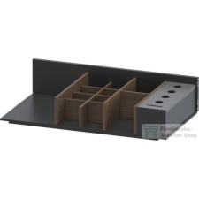 Duravit 866 mm fiókrendező szifonkivágás nélkül,bal oldal,American Walnut Solid Wood UV9811L7777 fürdőszoba bútor