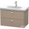 Duravit Brioso 82 cm-es alsó szekrény D-Code mosdóhoz, len színben BR414601075 ( BR41460 )