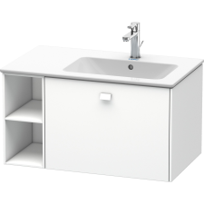 Duravit Brioso szekrény 82x47.9x44.2 cm Függesztett, mosdó alatti fehér BR401401818 fürdőszoba bútor