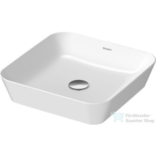 Duravit CAPE COD 430x430 mm-es ráültethető mosdó,szatén fehér matt 2340433200 szaniter