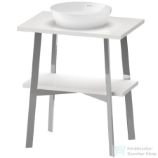 Duravit CAPE COD 700x480 mm-es fém állvány, White High Gloss Lacquer CC953408585 fürdőszoba bútor