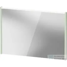 Duravit D-CODE 100x70 cm-es tükör LED világítással, matt halványzöld DC70780HHHH0000 fürdőszoba kiegészítő