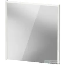 Duravit D-CODE 65x70 cm-es tükör LED világítással, fényes fehér DC7076022220000 fürdőszoba kiegészítő