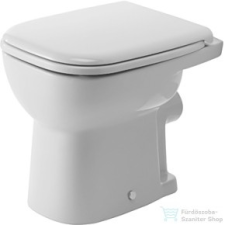 Duravit D-Code hátsó kifolyású, mélyöblítésű álló WCHygieneGlaze mázzal, 21080920002 szaniter