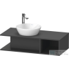 Duravit D-NEO 1000x480 mm-es mosdó alá építhető alsószekrény,Graphite Matt Decor DE491904949
