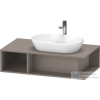 Duravit D-NEO 100x55 cm-es függesztett szekrény,Basalt Matt Decor DE495904343