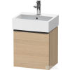 Duravit D-NEO 434 x 322 mm-es 1 ajtós szekrény Vero Air kézmosóhoz,balos, Natural Oak DE4217L3030